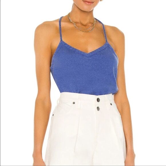 🆕 Chaser T Back Cami in Float Blue - Picture 2 of 11